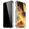 StockTrek Giant Asteroid Collides with Planet Earth iPhone XS Max Clear Case